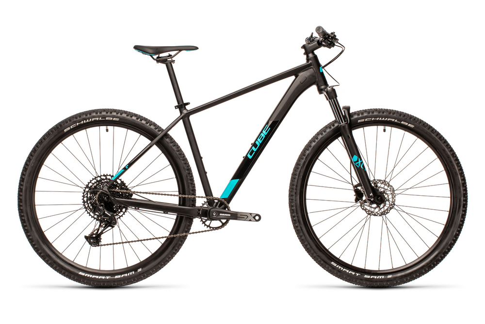 Велосипед CUBE 2021 ANALOG RS 29  black´n´petrol  21"