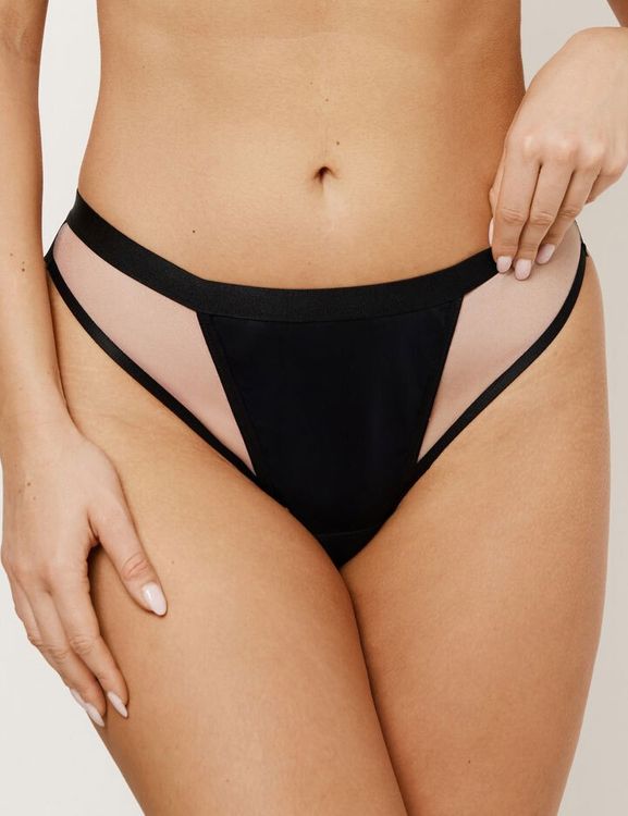 Трусы Subtille Roma Black Mini бразилиана (черный)