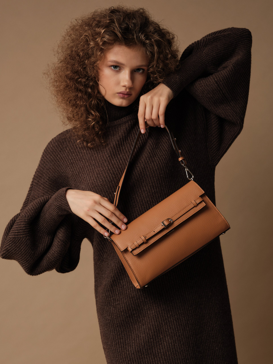 31112 коричневый лист Сумка dbr