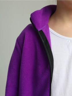 Кофта флисовая детская на молнии