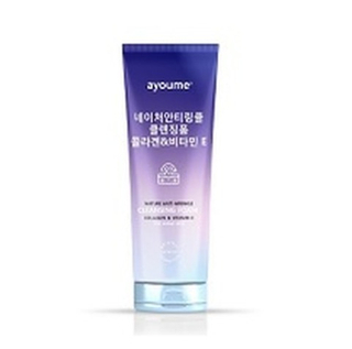Пенка для умывания с коллагеном и витамином Е AYOUME Nature Anti-Wrinkle Cleansing Foam 100 мл