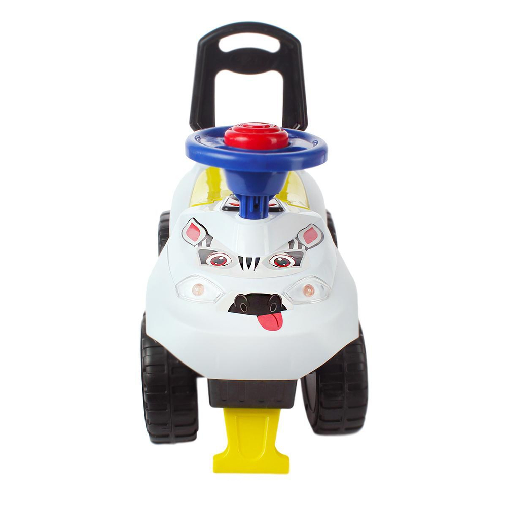 Толокар машина большая RRB-58-З Зебра (64*29*48 см)