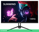 Монитор SunWind SUN-M27BA108 черный