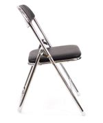 Кресло Everprof Joker Chrome Экокожа Черный