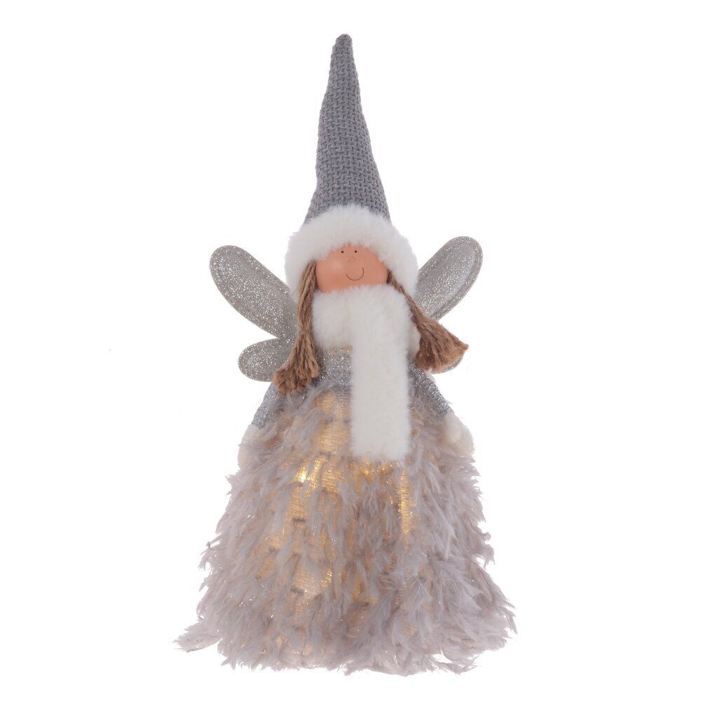 GAEM Игрушка набивная "Фея" (подсвет, 3хАА н/п) L15 W9 H35 см, 2в.