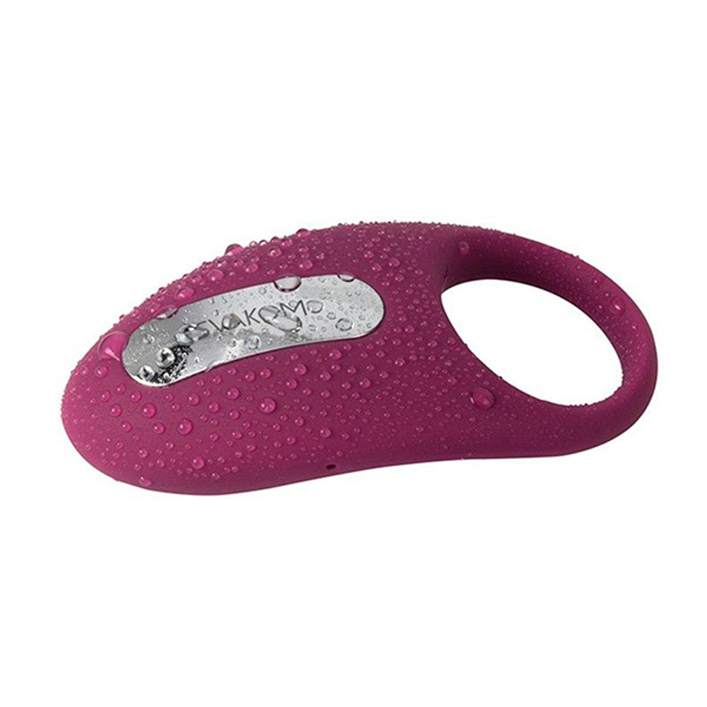 Фиолетовое эрекционное виброкольцо 3см c пультом ДУ Svakom Winni Remote-controlled Vibrating Cock Ring Sring-02 W