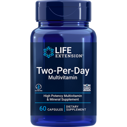 Two Per Day Multivitamin 60 капсул Life Extension