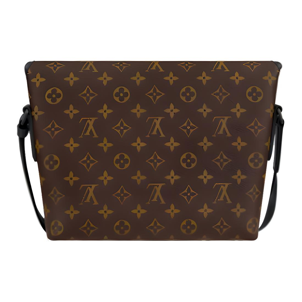 LOUIS VUITTON Magnetic Messenger Monogram Canvas Brown