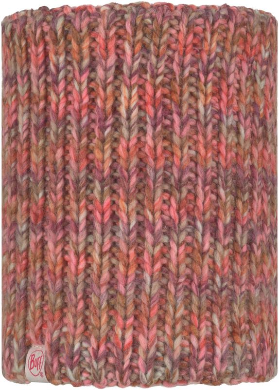 Вязаный шарф-труба с флисом детский Buff Neckwarmer Knitted Polar Lera Flamingo Pink Фото 1