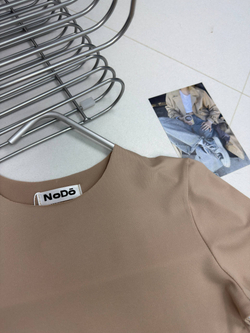 Футболка женская арт. 016 цвет "тёмно-бежевый"