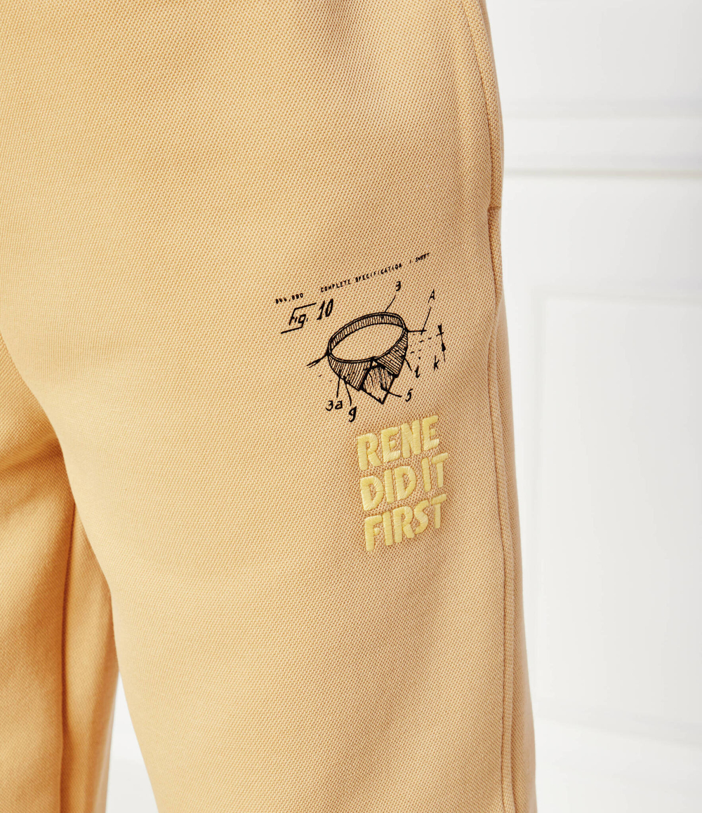 Спортивные штаны Lacoste - бежевый(XH0147)