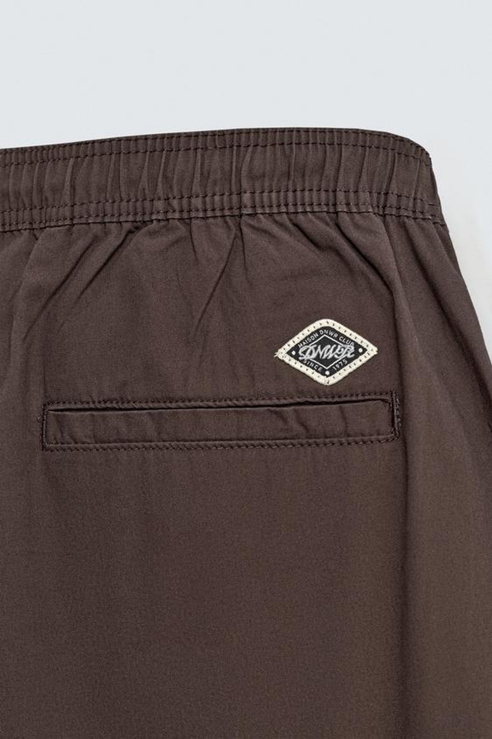 ZARA БРЮКИ BALLOON FIT С ЗАЩИПАМИ, КОРИЧНЕВЫЙ