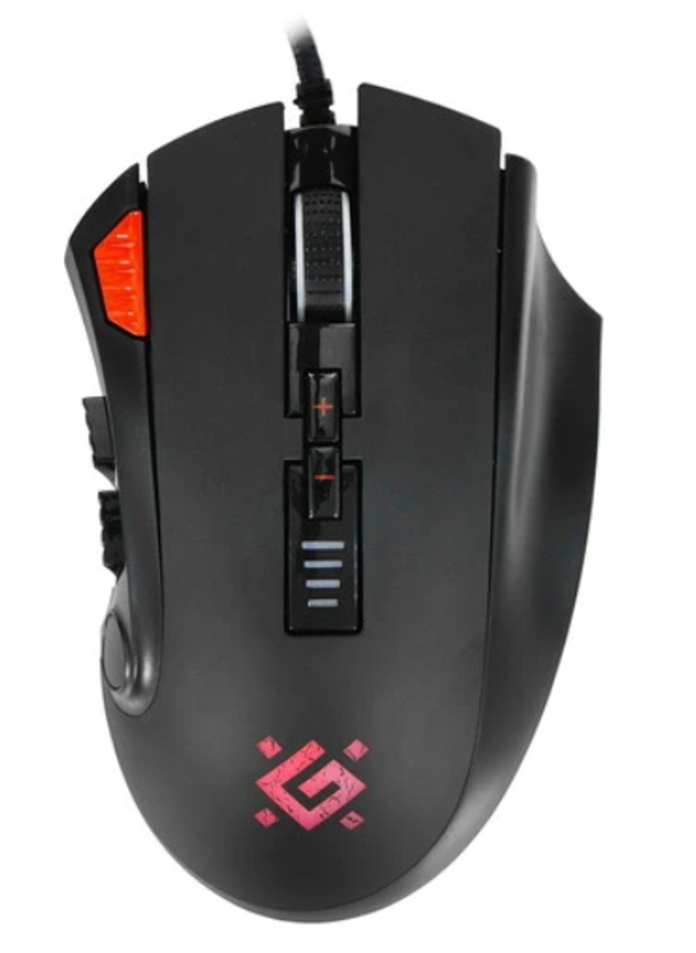 Проводная игровая мышь Defender Oversider (GM-917) USB (черный)