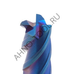 Фреза твердосплавная радиусная  12мм (L=100, l=30, хв=12) Z4 35° по закаленной стали BRHM-4RL-D12.0R