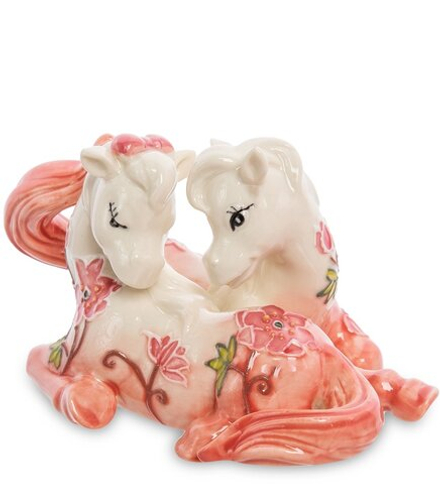 Pavone JP-61/41 Фигурка Лошади «Счастливы вместе»