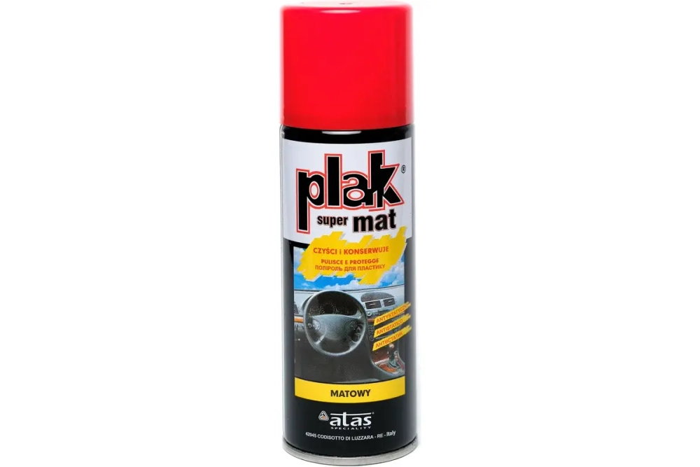 Полироль пластика 200мл Super Mat Клубника PLAK