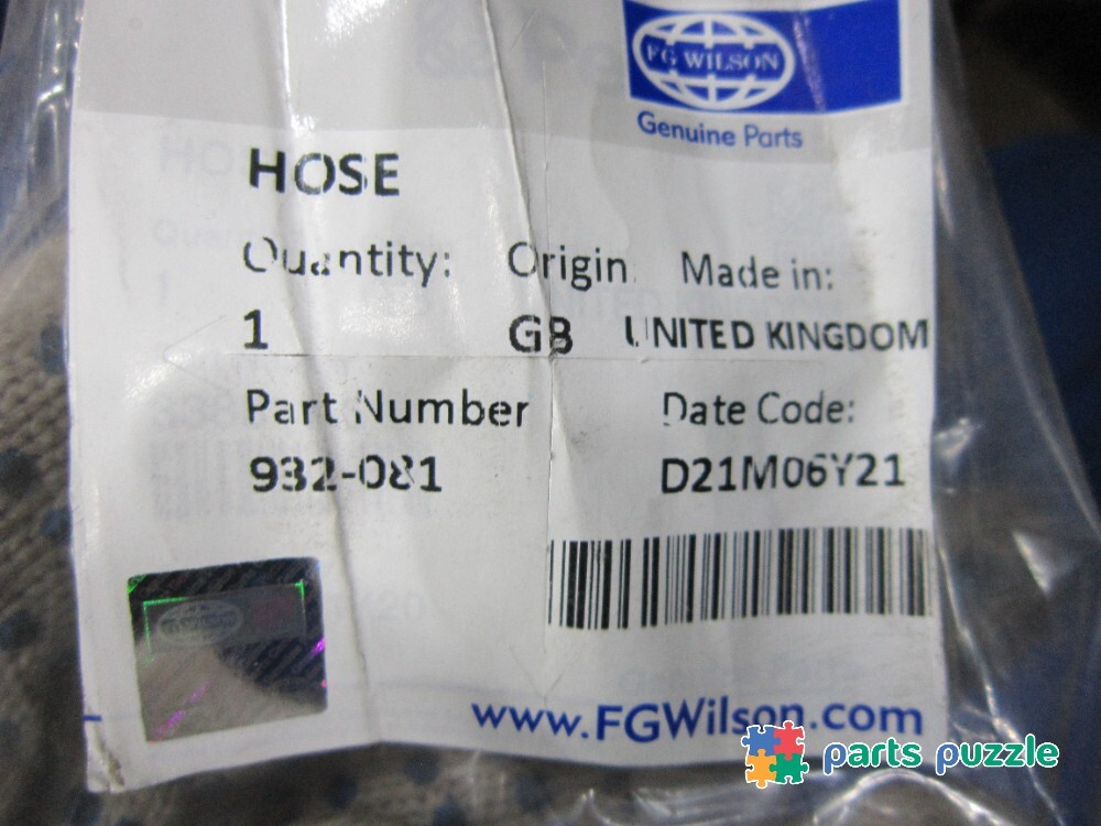 Патрубок масляной системы / FLEXIBLE PIPE АРТ: 932-081