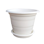 Вазон с поддоном 2 л. белый