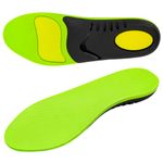 Стельки для кроссовок СПОРТИВНЫЕ КАРКАСНЫЕ, материал PU PRO SPORT, размер RU 42-43 / EU 43-44, с линиями выреза, SHEGRA (ШЕГРА), 700768