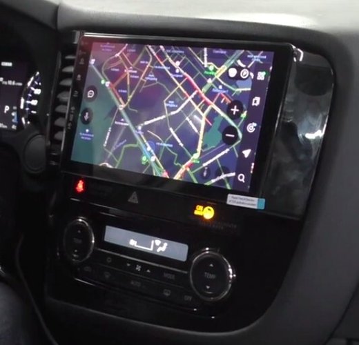 Магнитола Mitsubishi Outlander 3 2012-2022 - Vomi AK524R9-MTK Android 10, 8-ядер, 2Гб-32Гб