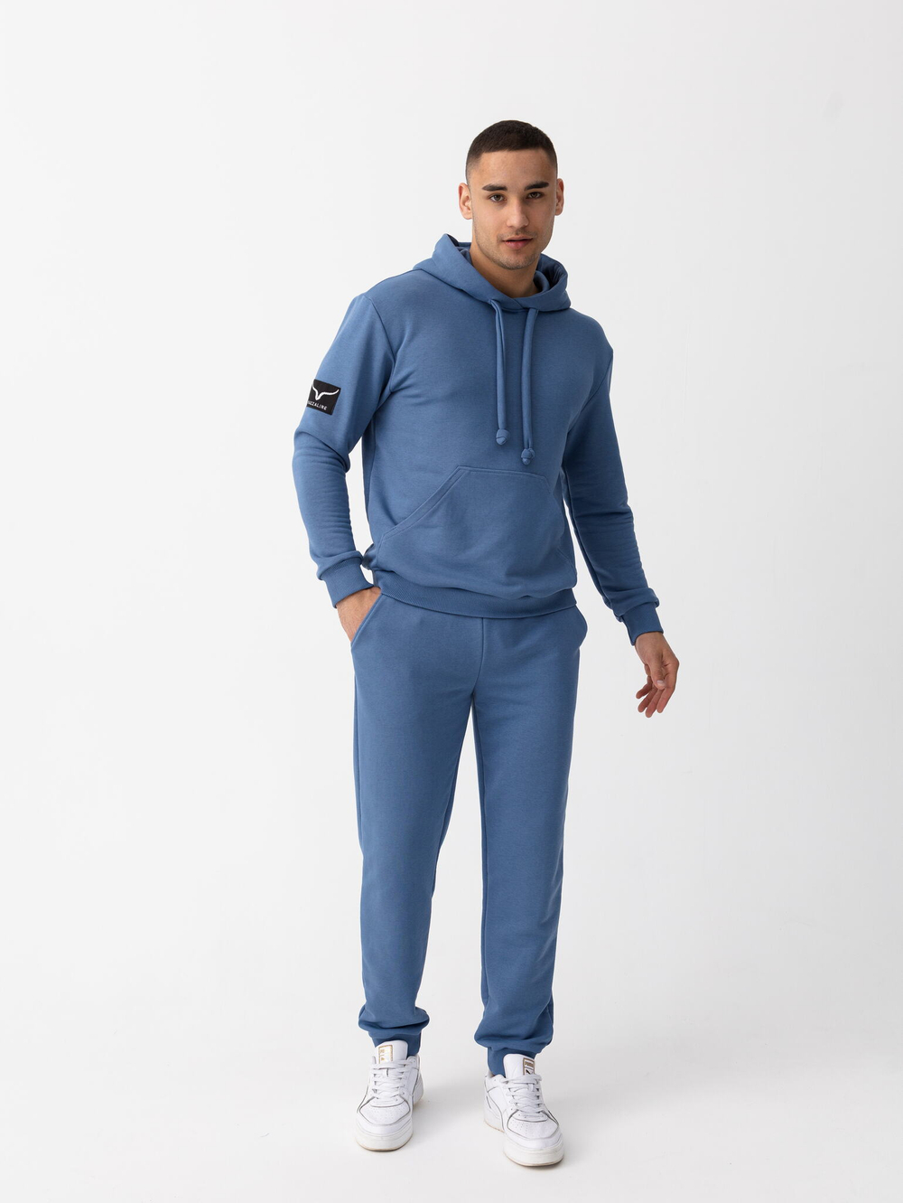 Костюм мужской спортивный (без начеса). Деним
