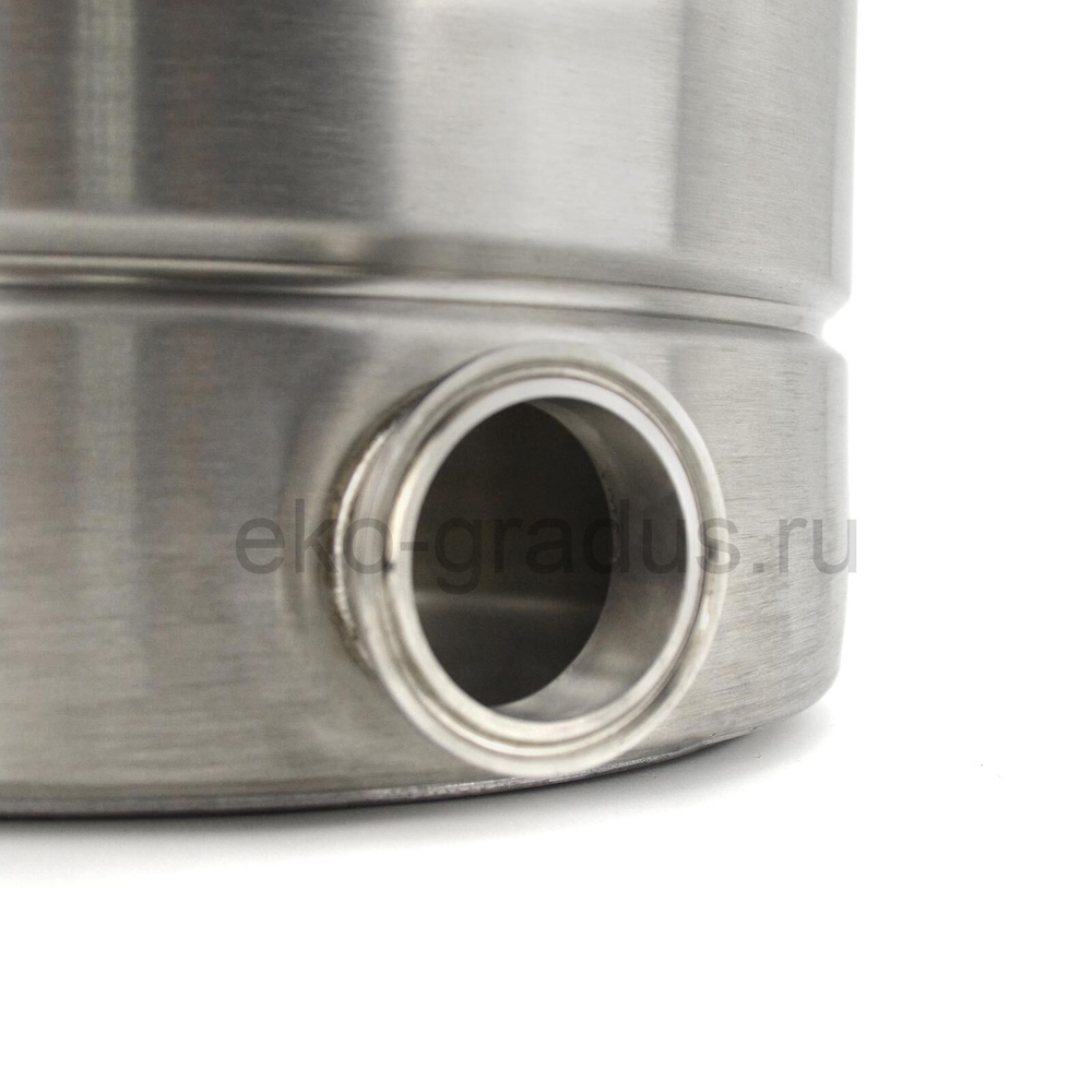 Перегонный куб на 28 литров с купольной крышкой