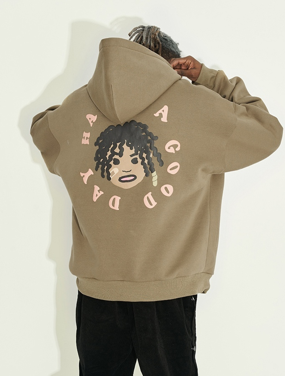 Худи HARSHandCRUEL "BLM Back Logo" Oversized Hoodie