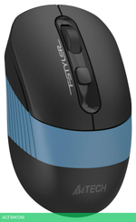 Мышь A4Tech Fstyler FB10C черный/синий
