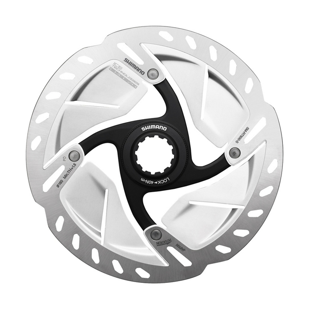 Арт ISMRT800S Тормозной диск RT800, 160мм, C.Lock, с lock ring