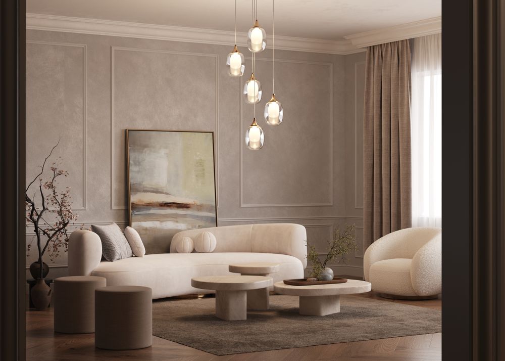 Светильник подвесной Maytoni Aura MOD016PL-05BS