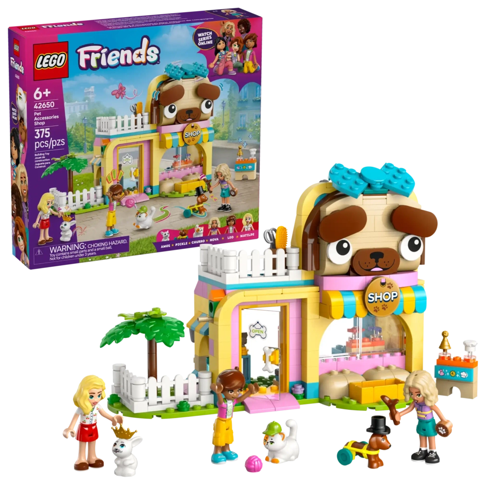 Конструктор LEGO Friends 42650 Магазин аксессуаров для домашних животных