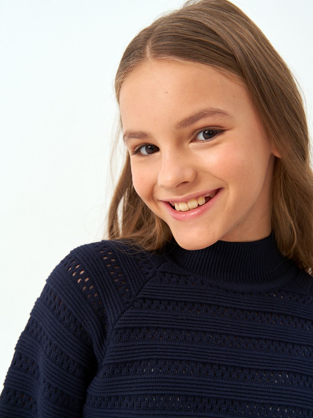 Джемпер для девочки AT1215 синий