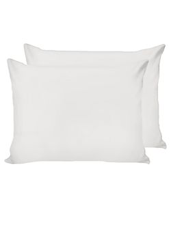 Наволочка комплект 2шт бязь Сказка "White" 50x70 см на молнии