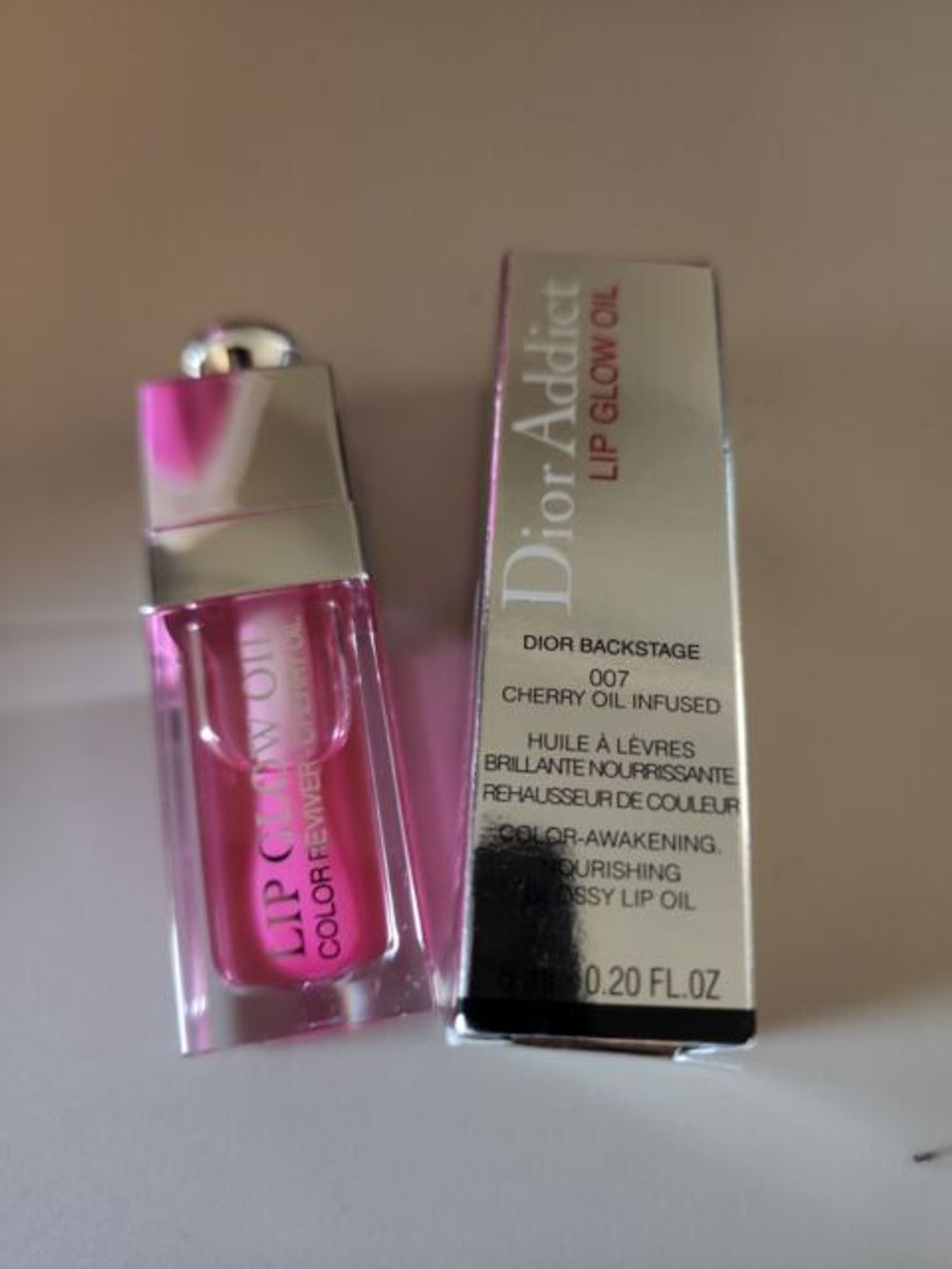 Масло-блеск для губ DIOR Addict Lip Glow Oil - 007 Raspberry