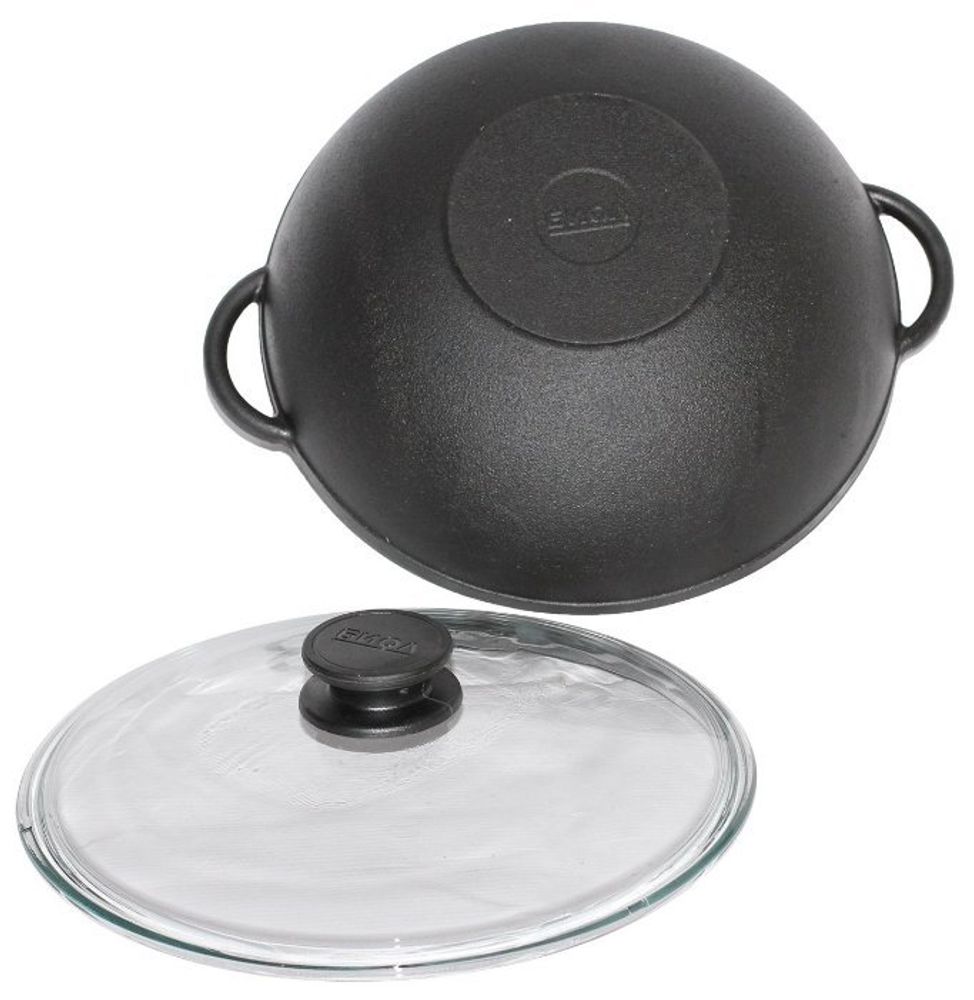 Сковорода-вок Биол 0528С, 28 см, с крышкой