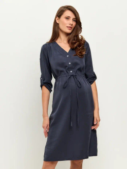 Платье-рубашка "Джина" для беременных и кормящих мам