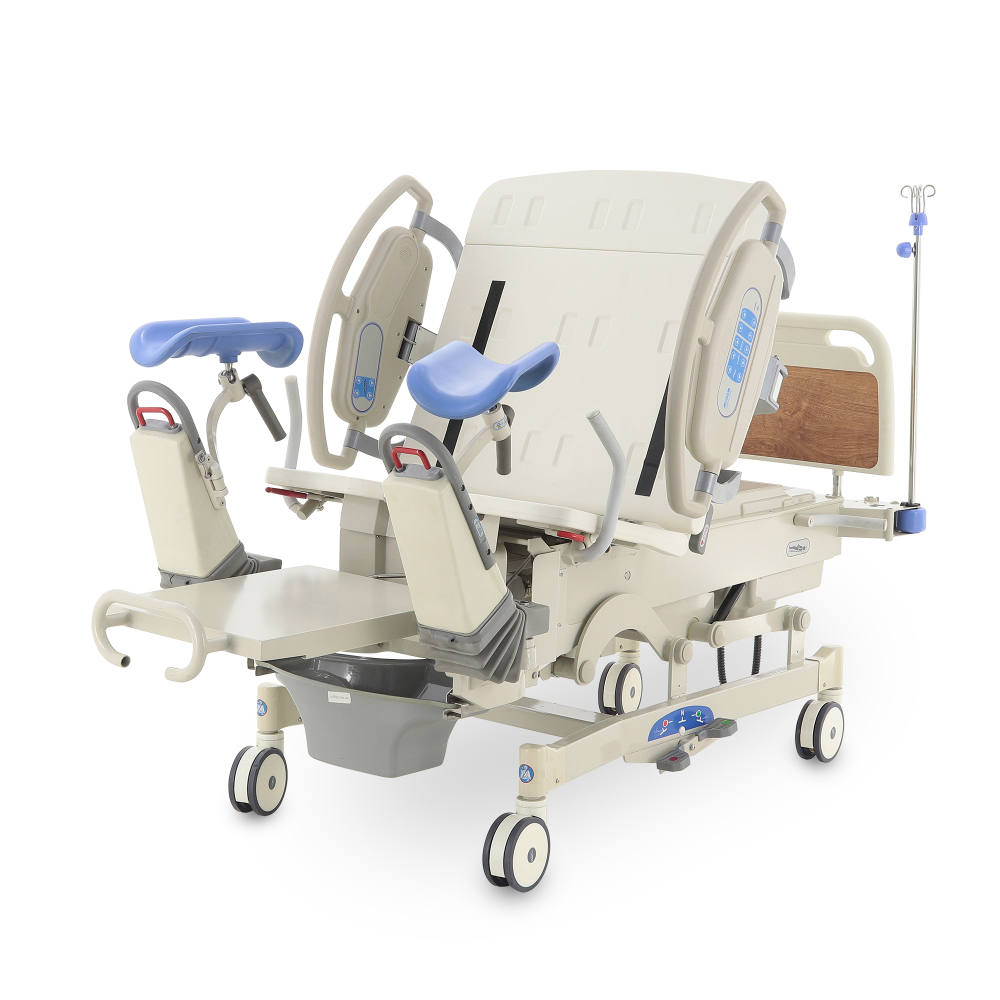 Многофункциональная кровать для родовспоможения XHFJ-1 (МЕ-4019X-01) с расширенной комплектацией и электрическими приводами для комфортных и безопасных родов