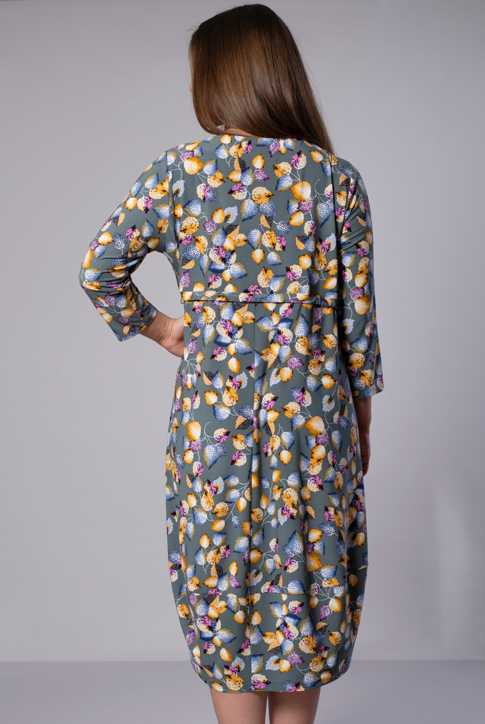 Платье женское 1995ЛП, листок зеленый #172ЛЗ051995ЛП