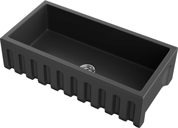 Кухонная мойка OMOIKIRI Mikura 91-BL Natceramic/черный (арт.4997087)