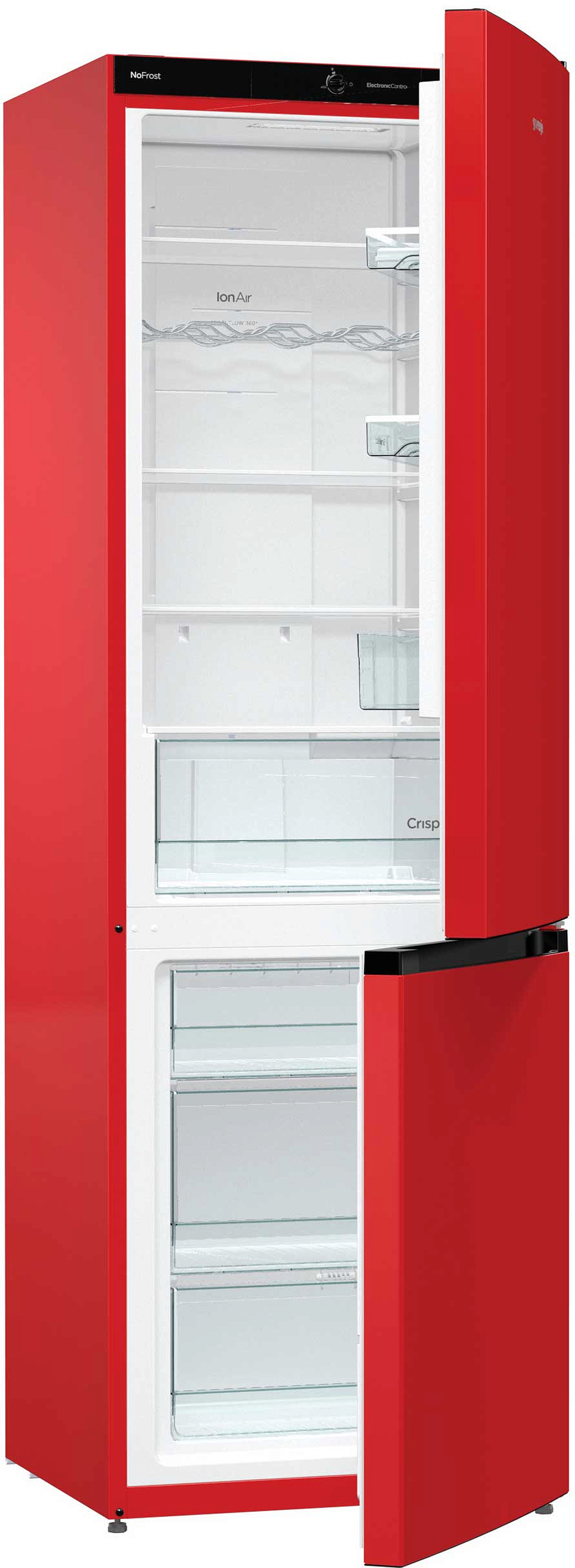 Отдельностоящий двухкамерный холодильник Gorenje NRK6192CRD4