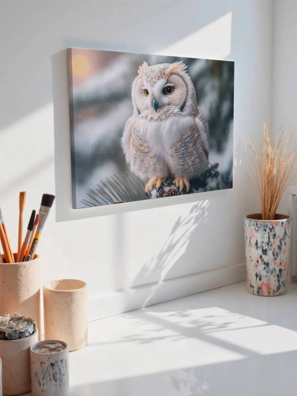 Картина на стену 40 X 50 Сова