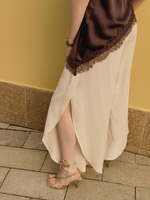 Брюки вискоза + лён