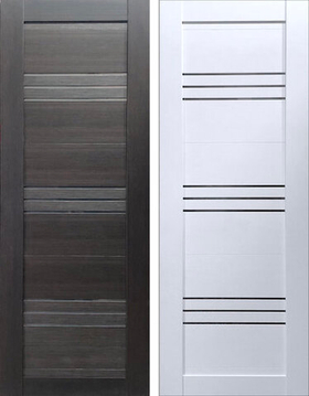 VDL-101 (Сатин) Венге / Белый бланко