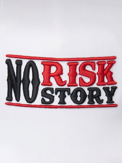 Кепка NO RISK NO STORY, красный/белый/черный/тракер