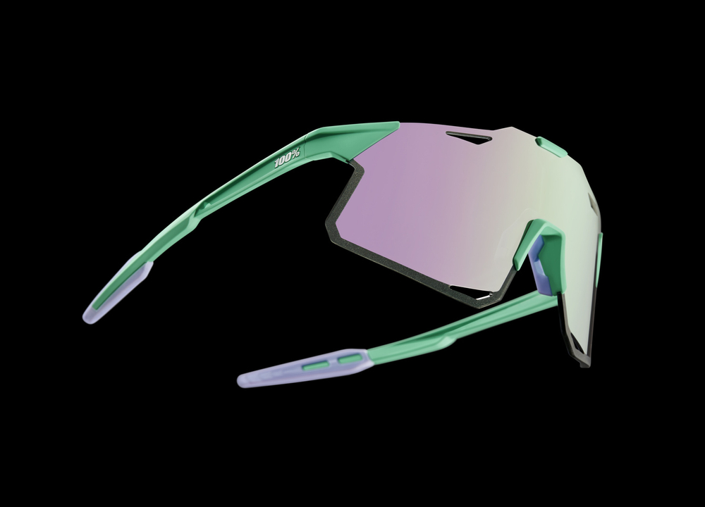 Спортивные очки 100% Hypercraft / Soft Tact Mint / HiPER Lavender Mirror Lens