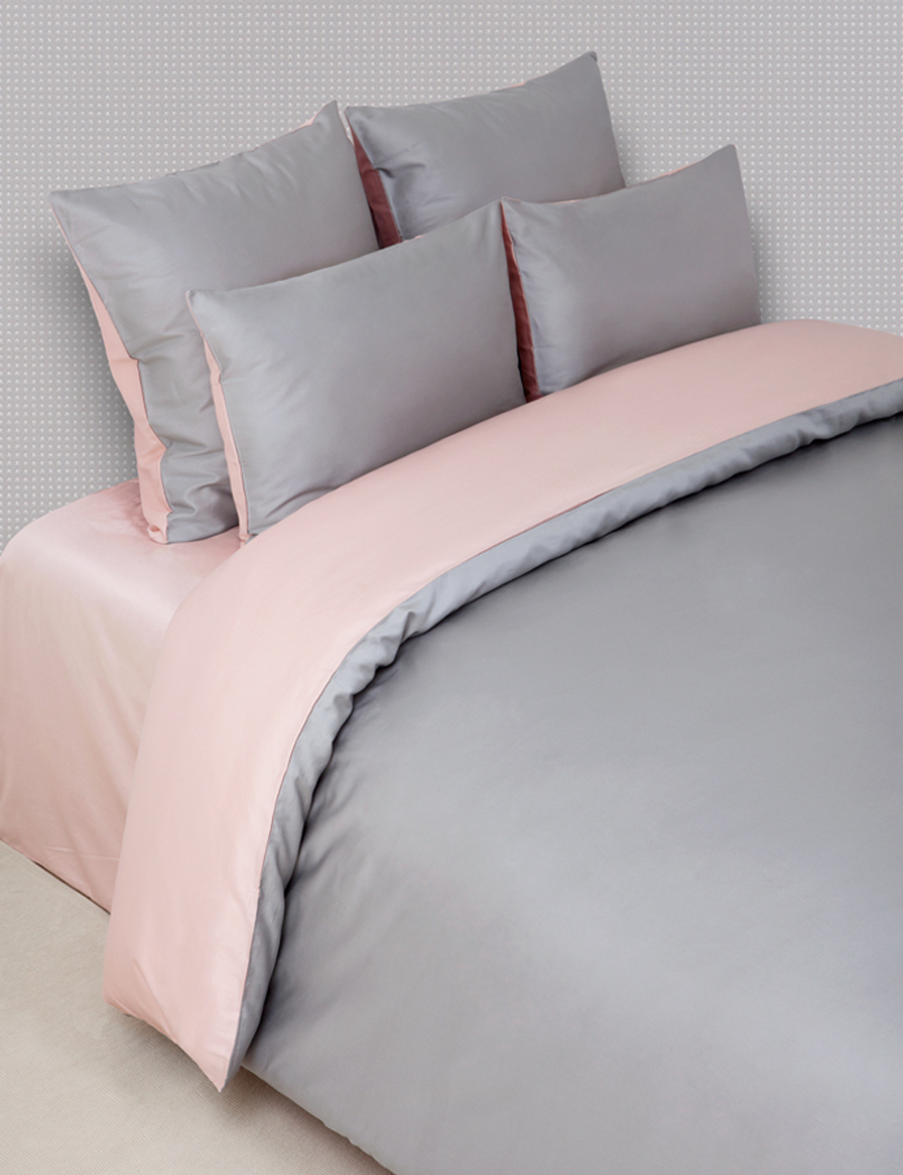 Пододеяльник 200x220 Luxberry Duetto 6 серый