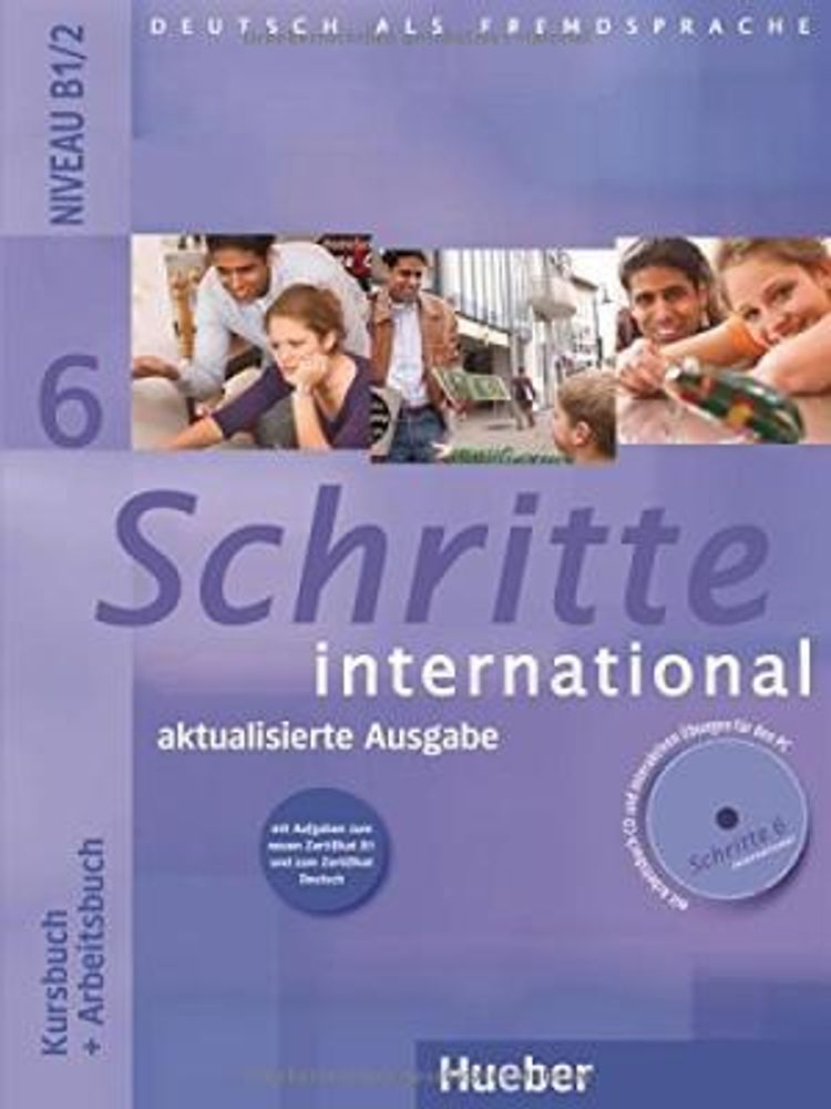 Schritte international 6, KB+AB+CD zum AB,Neub.