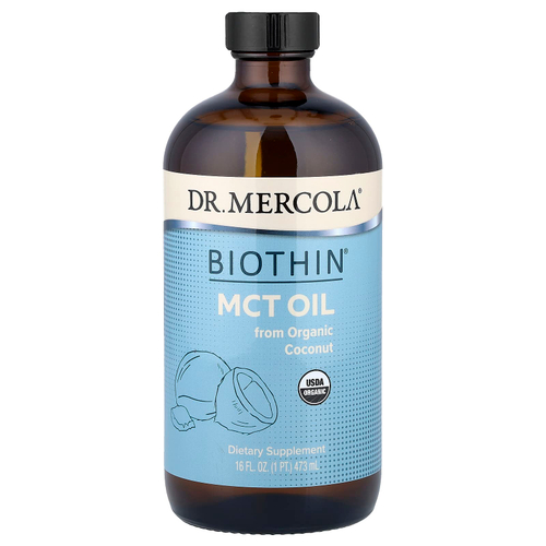 Dr. Mercola, Biothin®, масло MCT, 473 мл (16 жидк. унций)
