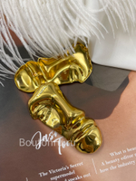 Пуговицы (пришивной элемент) золотистые Скиапар. Лицо