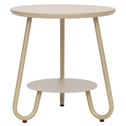 Столик Stian, Ø50 см, бежевый